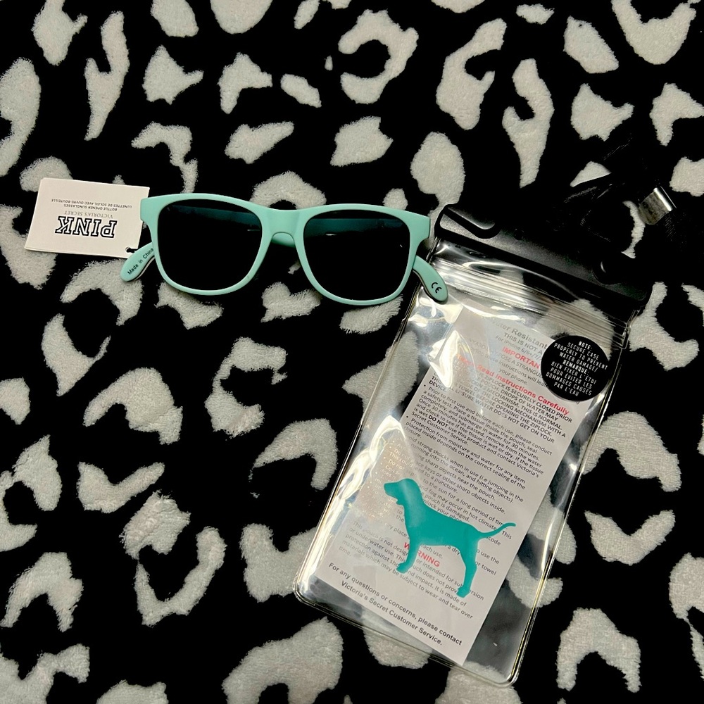 Sunglasses and phone carrying case lanyard